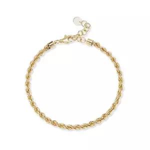 [도로시] 14k 셀럽 로프 체인 팔찌_대