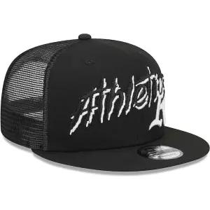 [해외] 뉴에라 모자 MLB Athletics Street Trucker 9FIFTY Snapback Hat - Black 915648