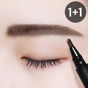 [1+1+가이드증정] 프롱 눈썹결 타투 아이브로우/타투메이크업/아이라이너/마스카라