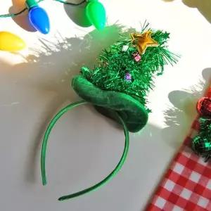 [텐바이텐]크리스마스 미니 트리 머리띠