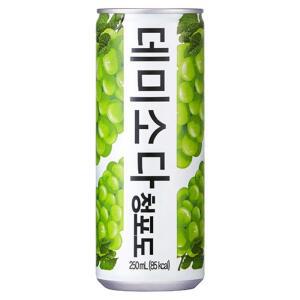 [동아오츠카] 데미소다 청포도 250ml x 30캔