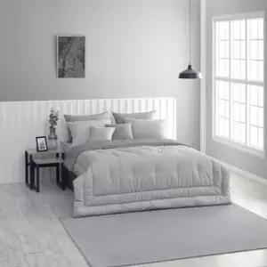 [갤러리아] [알레르망]딘 차렵베개세트Q(그레이,핑크,블루)