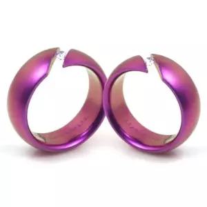 T-140 DIA CO 다이아몬드 티타늄 커플링 반지 이니셜무료 무료배송 맞춤제작 평생AS