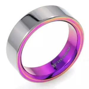 T-173 아노다이징 컬러 티타늄 반지 이니셜무료 무료배송 맞춤제작 평생AS
