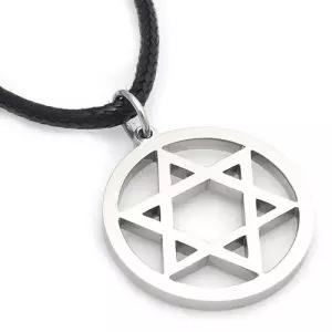 TSP-529 티타늄 다윗의별 펜던트 목걸이 무료배송 평생AS