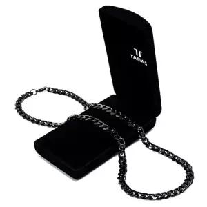 TUC-808 블랙 텅스텐 체인 목걸이 무료배송 평생AS