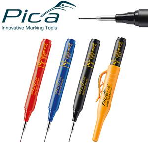 피카 다용도 고품질 마킹펜 피카펜 깊은 구멍에 사용가능 잉크 딥홀 마커 검정 빨강 파랑 색 선택
