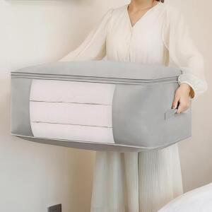 이불 보관팩 정리파우치 부직포 이불가방 압축팩 수납 정리함 대형 특대형 수납함