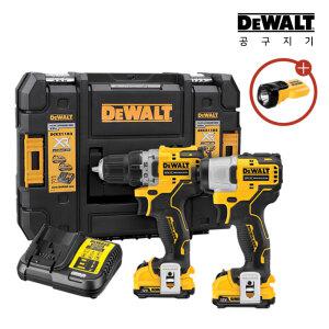 디월트 12V 2.0Ah 콤보세트 (DCF815N+DCD710N) DCK211D2T