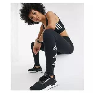 [아디다스]아디다스 쓰리로고 기능성 여성 레깅스 XS S M