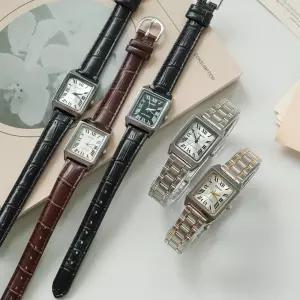 백화점AS가능 카시오 클래식 스퀘어 사각 로마 가죽시계 메탈시계 18종 지코스모제품 LTP-V007L-7B2DF