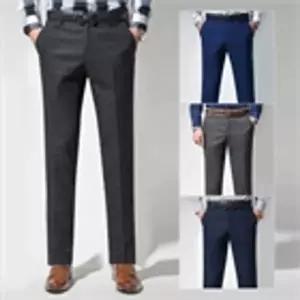 [하프클럽/디바옴므]심플한 모직 스판 슬랙스