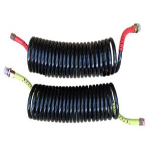 대성부품/테라 에어호스/추레라 에어호스/커플러/트럭/화물차/대형트럭/덤프/츄레라 코일/검정/1조