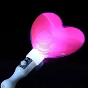 LED 야광 하트봉 핑크 응원도구 응원야광봉 미니하트