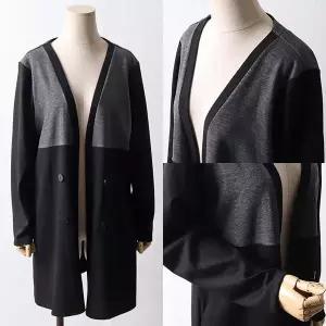 [하프클럽/]위쉬몰 BG 오픈이중배색롱가디건(F437H402) 빅사이즈