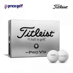 타이틀리스트 정품 PRO V1X 레프트 대시 4피스 골프공 화이트 ..
