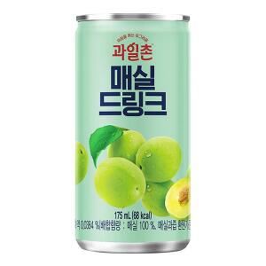 [해태] 해태 과일촌 매실 드링크 175ml x 90캔