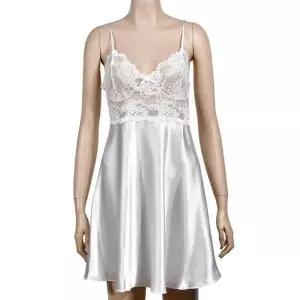 [오노마] ONM 부드럽고 우아한 여성 레이스 끈슬립 신혼여행속옷 (S12073146)