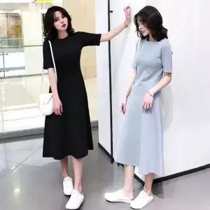 [오노마] ONM 데일리 여름 쉬폰원피스 시원한 A라인 편한 원피스 반 (S11880053)