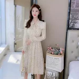 [오노마] ONM 코디피셜 피요로드 프릴 러카라 스카프 롱원피스 (S9869928)