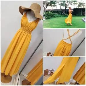 [오노마] ONM 백리스 쉬폰 원피스 (S9873327)