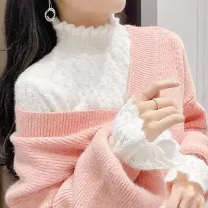 겨울용기모레이스이너블라우스 127-000089예쁜블라우스 하객블라우스 소매레