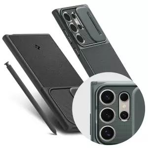 슈피겐 갤럭시S24 울트라 케이스 카메라 보호 옵틱아머