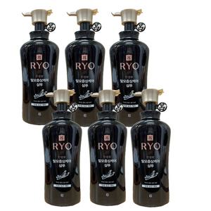 려 탈모증상케어 진결모 샴푸 490ml x 6개/