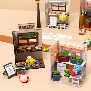 클레이 미니어처 상점 클레이아트 지점토 만들기 2종