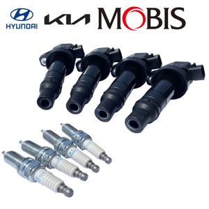 [모비스 순정품] 벨로스터 JS JSN 점화코일 1대분/ 점화플러그 1대분