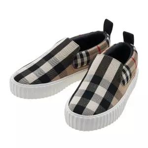 [롯데백화점]버버리 아동 빈티지 체크 슬립온 8060630 C K1 ANDREW A7028 (33-35)