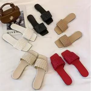 [셀러허브][라일리] Rly 5컬러 위빙 플랫 슬리퍼 격자짜임 슬리퍼 여성슬리퍼 (S9756513)