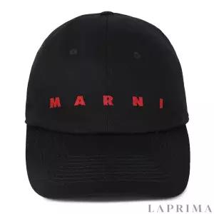 [롯데백화점]마르니 라프리마 로고 자수 베이스볼 캡 CLZC0108S0-UTC311-00N99