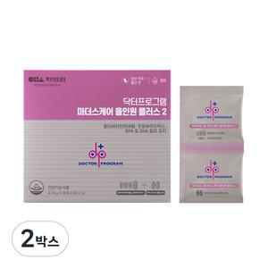 닥터프로그램 마더스케어 올인원 플러스 2단계 임산부영양제 중기 철분 124.2g 2박스