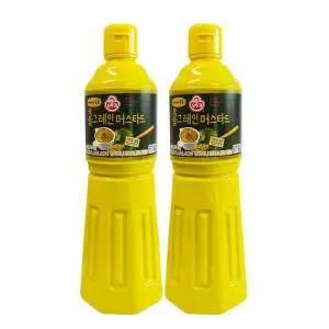 [보리보리/오뚜기]오뚜기 홀그레인머스타드 1100g 2개