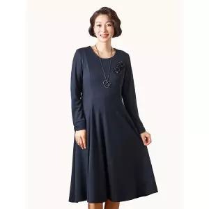 [하프클럽/]라라 코사지 원피스 1종 K204OP01