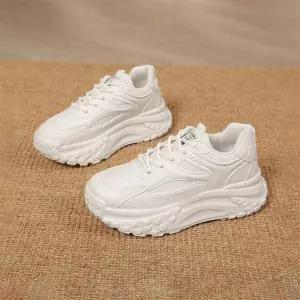 [트렌드스토어] 여성 미들굽 베이직 데일리 일상화 편한 운동화