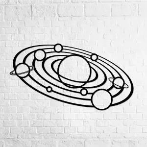 DIY 나무 조립 인테리어 퍼즐 태양계