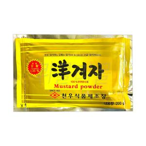 천우식품 양겨자 200g