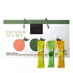 [좋은맛닷컴][제주담움] 과실차 스틱 3종 선물세트(한라봉차/청귤차/댕유자차) (각25g x 10포)