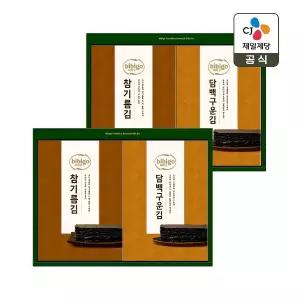 [CJ 선물세트] 비비고 직화 담백구운김 3호 2개 쇼핑백일체형