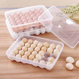 할인바이할인 [1+1] 34구 대용량 계란보관함(총 2개입)