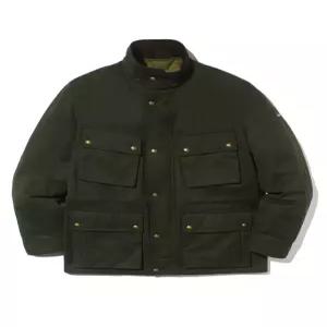 헤지스 남성 24FW [3/4 SYSTEM] 네이비 구스다운 내피 필드 자켓 HZJU4D462K3