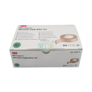 3M Micropore 살색 마이크로포 1533-0 24개입 / 종이반창고