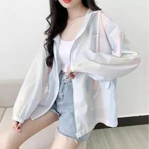 [셀러허브][프로셀러] 여름 가벼운 바람막이 후드 집업 파스텔 루즈핏 점퍼 (S19780207)