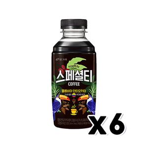 빙그레 아카페라 스페셜티 콜롬비아 페트커피 460ml x 6개
