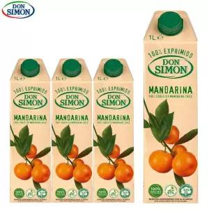 돈시몬 착즙 만다린 감귤 주스 1L 5개