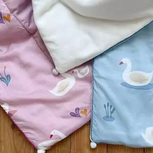 갤러리아 [리틀아카이브][크레므앙팡][단독] 시뉴 모달+밍크 이불 J(100X140)