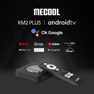 셋톱 박스 Mecool KM2 플러스 스마트 TV 넷플릭스 4K Amlogic S905X4 안드로이드 11 DDR4 2GB 16GB SPDIF 와이파이 프라임 비디오 멀티 스트리머