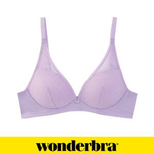 [Wonderbra]원더브라  노와이어 클래식 레이스 브라 퍼플